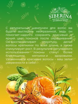Шампунь Защита цвета - Siberina фото 11