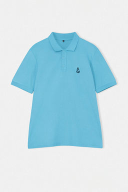 TRENDYOL MAN Tas Regular K?sa Kol Dokulu %100 Pamuk Polo Yaka T-shirt TMNSS23PO00031 - Trendyolmilla фото 30