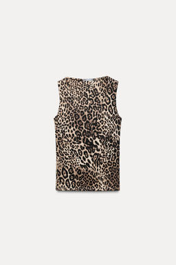 WIDE STRAP POLYAMIDE VEST TOP - Zara фото 21