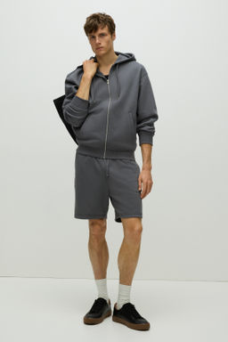 Pantal?n corto en sudadera Regular Fit - H&m фото 4