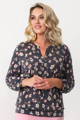 Блузка женская 3055/08/Серый - Rise фото 3