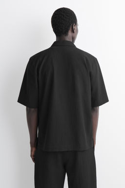 CAMISA SEERSUCKER DE MANGA CORTA - H&m фото 8