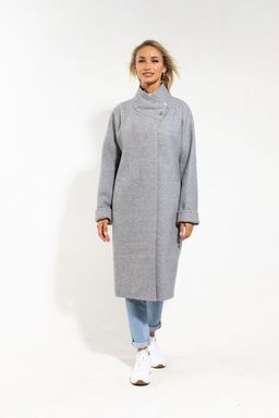 Бажена демисезонное пальто 50% шерсть, 50% полиэстер - Дюто фото 2