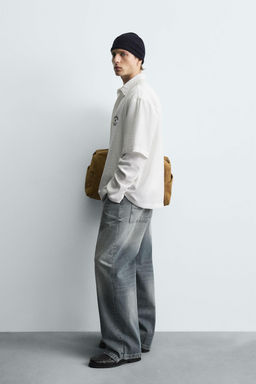 EMBROIDERED FLOWING SHIRT - Zara фото 4