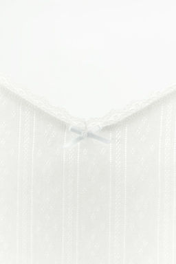 POINTELLE LACE TOP - Zara фото 7