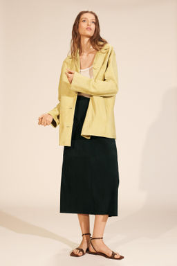 LIMITED EDITION SUEDE LEATHER POCKET SHIRT - Zara фото 10