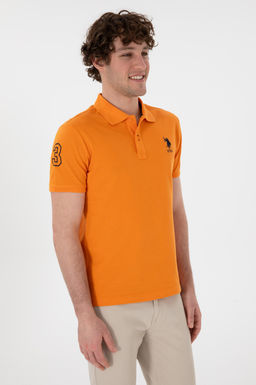 Erkek Slim Fit Polo Yaka Turuncu Basic Ti__rt Sepette S_rpriz _ndirim - U.s. polo assn фото 4