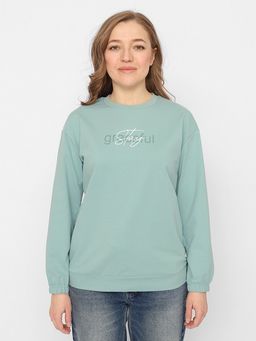 CRB wear/FSSW 60250-38 Джемпер женский,ментоловый/Ex.Cherubino