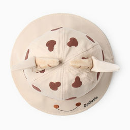 Панама для девочки MINAKU «Коровка», размер 50, бежевая