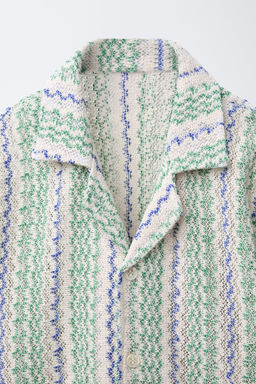 WAVY TEXTURED SHIRT - Zara фото 3