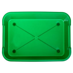 Туалет средний без сетки 36 х 26 х 6,5 см, зеленый - Simaland фото 2