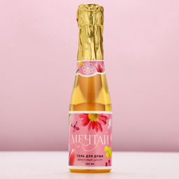 Гель для душа шампанское Сияй от счастья!, 250 мл, аромат фруктового десерта, Чистое счастье  фото 3