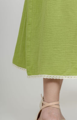 Платье из вареного муслина