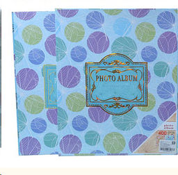 Фотоальбом 360 фото 10х15 Голубой/ 9247 /уп 16/640444