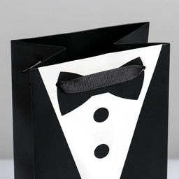 Пакет ламинированный под бутылку Present for man, 13 x 35 x 10 см - Дарите счастье фото 4