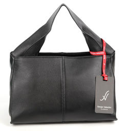 Женская кожаная сумка Sergio Valentini SV-0615 Блек  фото 2