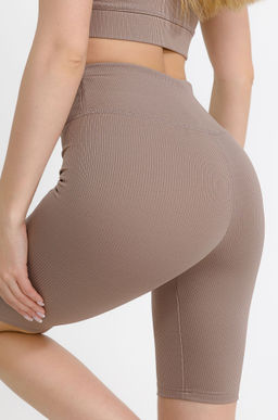 Женские велосипедки в рубчик-лапша Happy Fox  фото 2