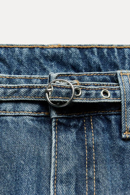 MID-RISE TAILORED BALLOON JEANS - Zara фото 10