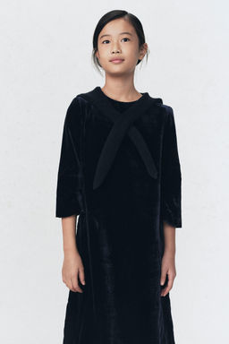 SOSHIOTSUKI x ZARA VELVET DRESS  фото 2