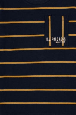 Erkek _ocuk A__k Lacivert Bisiklet Yaka Sweatshirt - U.s. polo assn фото 3