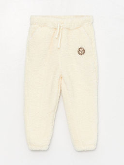 Beli Lastikli Bask?l? Erkek Bebek Pelu? Jogger E?ofman Alt - Waikiki фото 3
