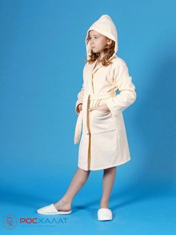 Детский махровый халат с капюшоном МЗ-04 (131)
