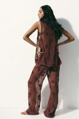 Top playero de algod?n con aplicaciones - H&m фото 6
