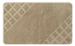 Набор ковриков 2-х пр. для ванны туалета (60*50/60*100) ALIGRA 10 BEIGE - Efor фото 2