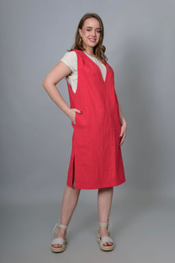 Платье- сарафан 100% крапива