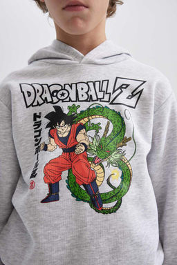 Толстовка с капюшоном Dragon Ball для мальчиков - Defacto фото 6