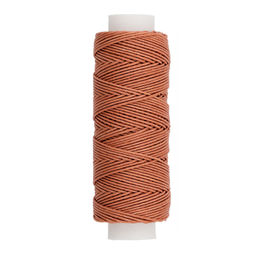 Промысел Нитки вощёные кручёные (Рами) LC-004 для кожи 0.55 мм 25 м № 010 коричневый
