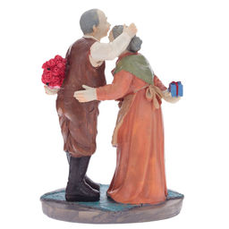 Фигурка декоративная "Бабушка с дедушкой", L15 W11,5 H21,5 см