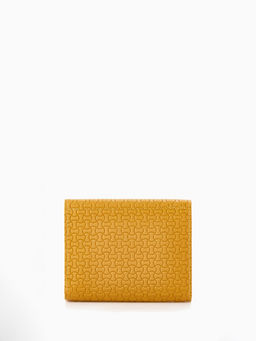 Кошелёк женский на кнопке, 11?1?10 см, комбинированный, жёлтый