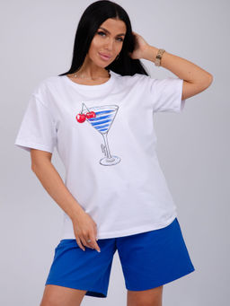 Костюм "Марина 2" василёк, трикотаж