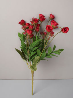 Цветок искусственный Роза кустовая 33 см / 149NA-48 /уп 2/200/600/ - ГалеонТрейд фото 3