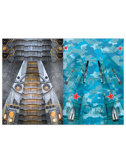 Книга- вырезалка Бумажные самолёты, военные - Буква-Ленд фото 8