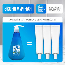 Зубная паста Original Pumping Toothpaste 285 г PERIOE / Перио  фото 24
