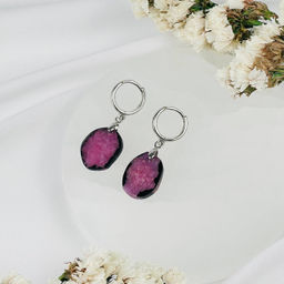 Серьги из Рубина