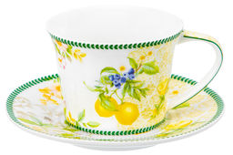 Чайн. наб. 12 пр. 270 мл Лимоны, NEW BONE CHINA - Elan gallery фото 4