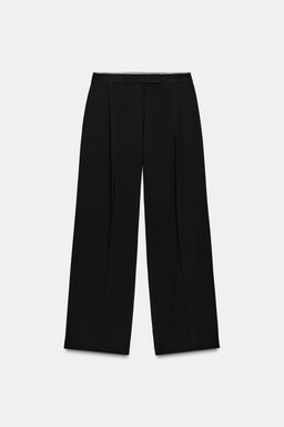 PANTAL?N ANCHO TIRO ALTO / Negro - Zara фото 7