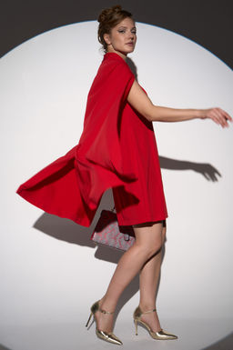 Платье Мариона (красный) - Эльза фото 7