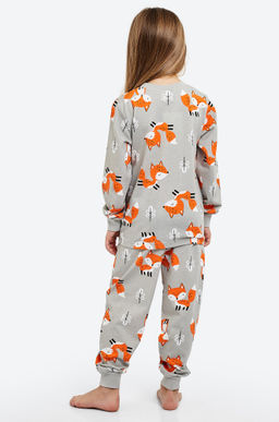 Хлопковая пижама для девочки Happyfox
