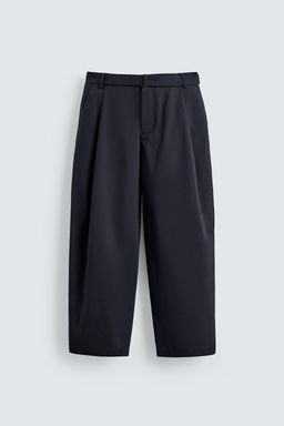 RELAXED FIT TROUSERS WITH BELT - Zara фото 6