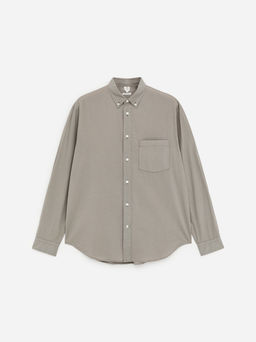 Camisa de popelina holgada