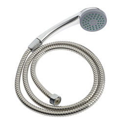 Набор для душа ZEIN Z0201, шланг 150 см, держатель для душа, гайки пластик, лейка 1 режим