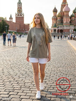 Футболка женская из хлопка - Fiona фото 4