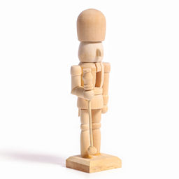 Роспись по дереву на новый год Щелкунчик, набор для творчества