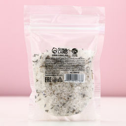 Соль для ванны с цветами нежной лаванды, 150 г, Чистое счастье фото 4