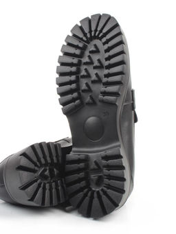 03-S77-48 BLACK Лоферы женские (натуральная кожа)