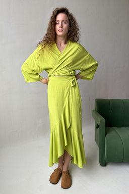 Юбка женская EASY035/02/Салатовый